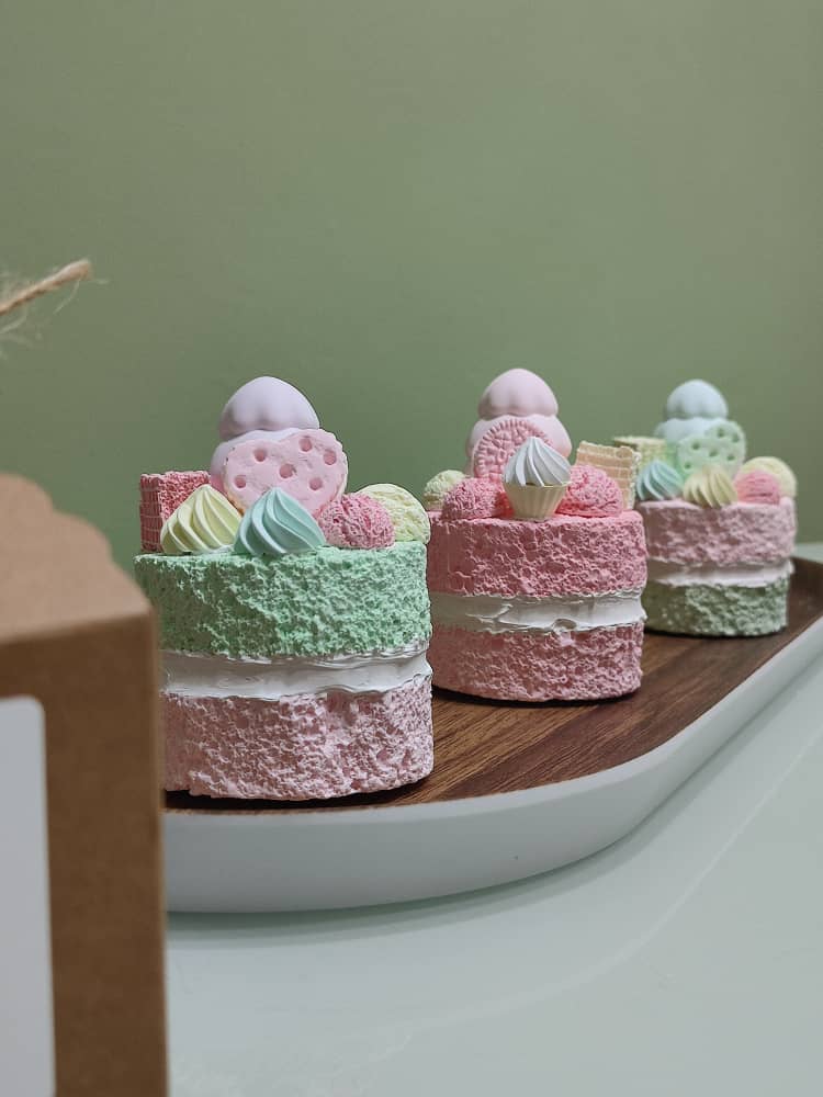 Double Layer Sweet Cake Aroma Stone